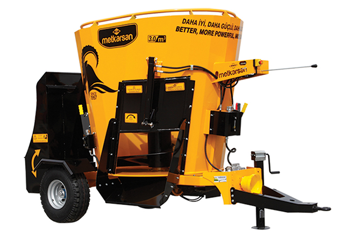 Dikey Yem Karma Makinesi